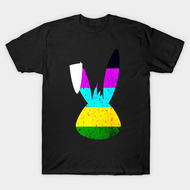 bunny face T-Shirt by HarlinDesign